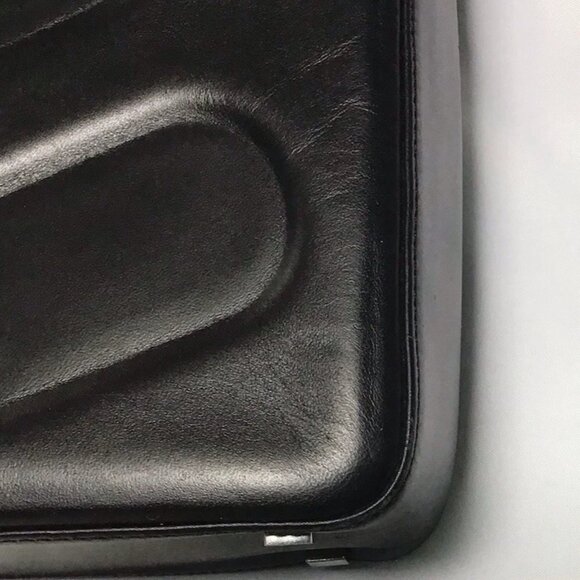 Authentic Bally Shoulder Bag Double Strap Logo 3 Sections With Dust Bag - Picture 8 of 10